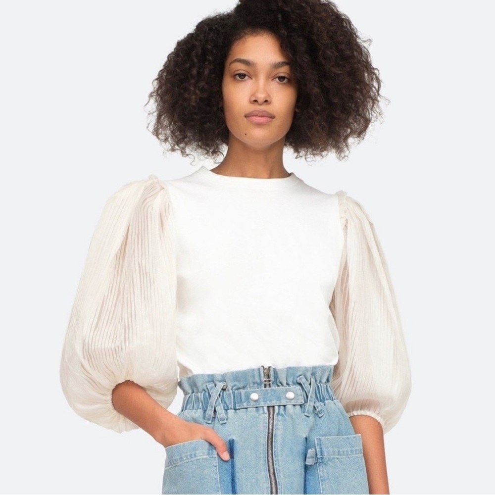 SEA NY Organza Top Size S